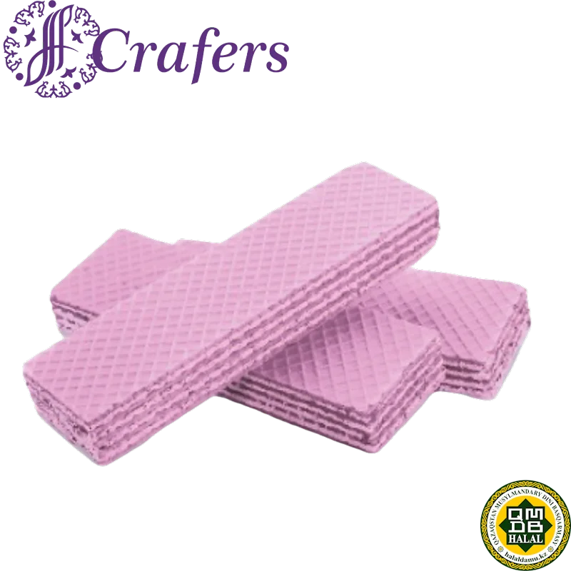 WAFERS WITH BLACK CURRANT FLAVOR