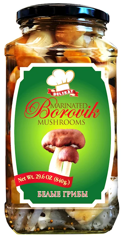 BOROVIK MUSHROOM 840g DELIKAT