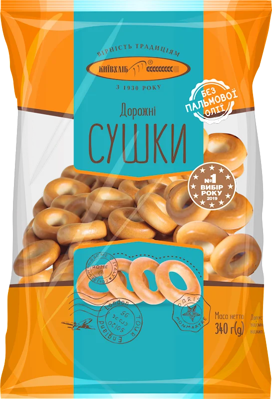 DRY BAGELS DOROZHNAYA 340GR KIEVXLEB