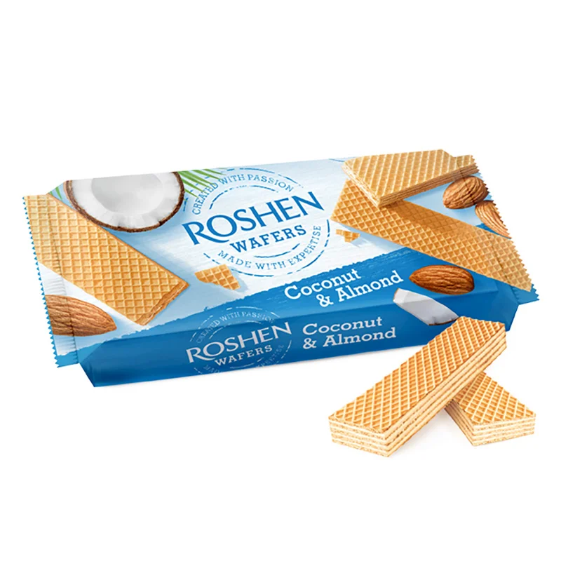 ROSHEN WAFERS COCONUT-ALMOND 216GR