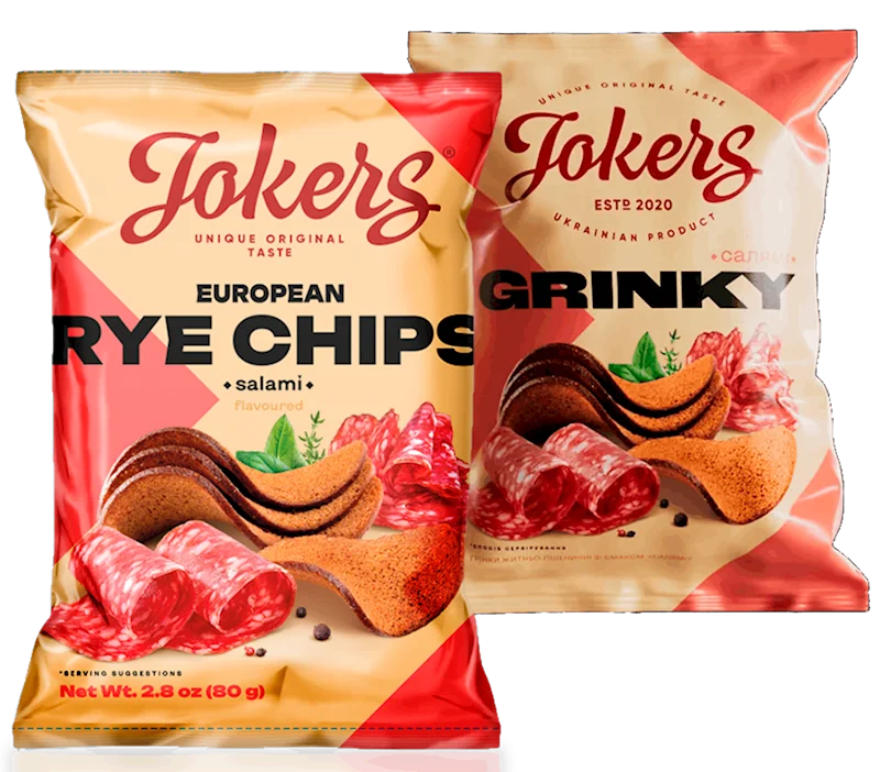 EUROPEAN RYE CHIPS SALAMI 80G JOKERS