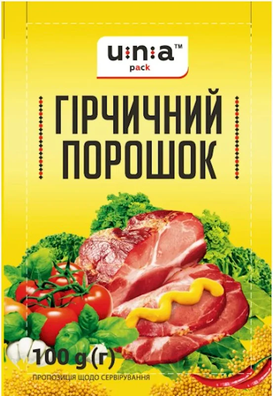 MUSTARD POWDER 100GR UNAPACK