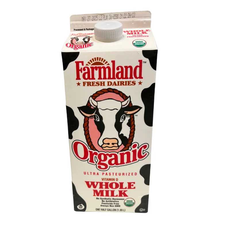 FARMLAND ORGANIC WHOLE MILK 64OZ