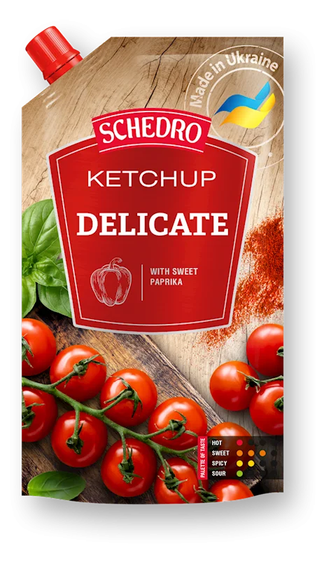 SCHEDRO KETCHUP DELICATE 250G