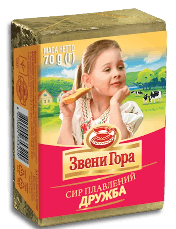 CHEESE PLAVLENNIY DRUZHBA 70 G ZVENI GORA
