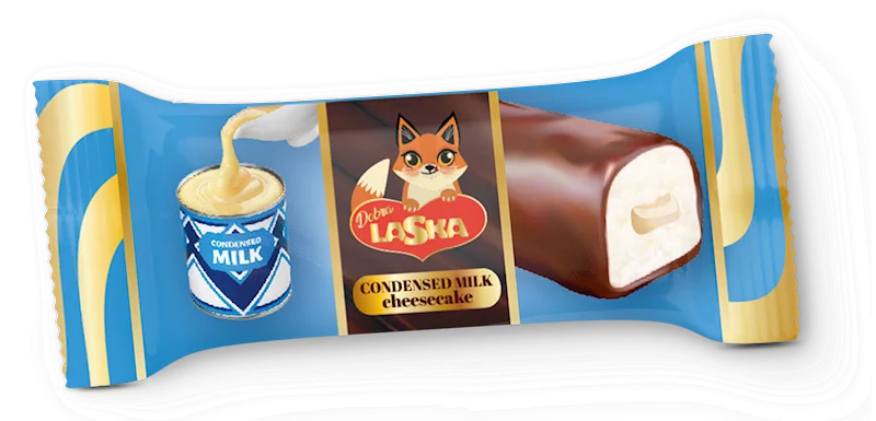 LASKA CONDENCED MILK CHEESECAKE BAR 36G