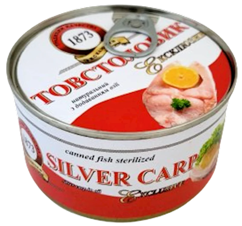 SILVER CARP (TOLSTOLOBIK) IN OIL 240G EXCLUSIVE