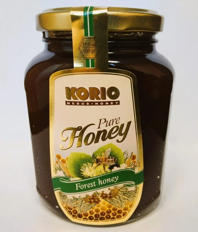 KORIO PURE FOREST HONEY 500G LITHUANIA