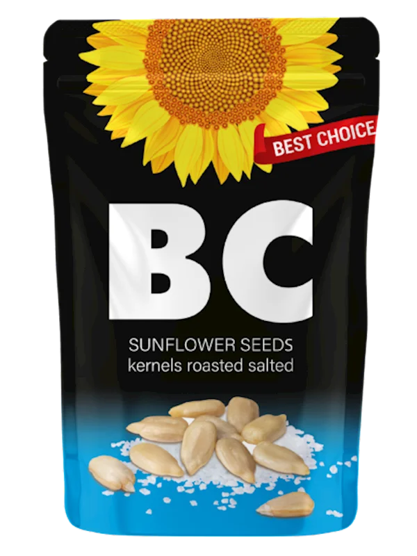 BC SUNFLOWER SEEDS 450GR KERNELS SALTED