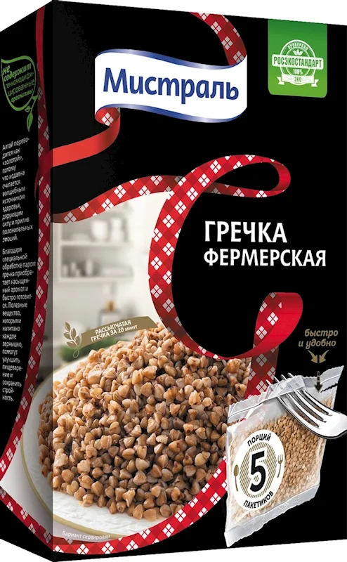 FARMERS BUCKWHEAT 5*80G MISTRAL