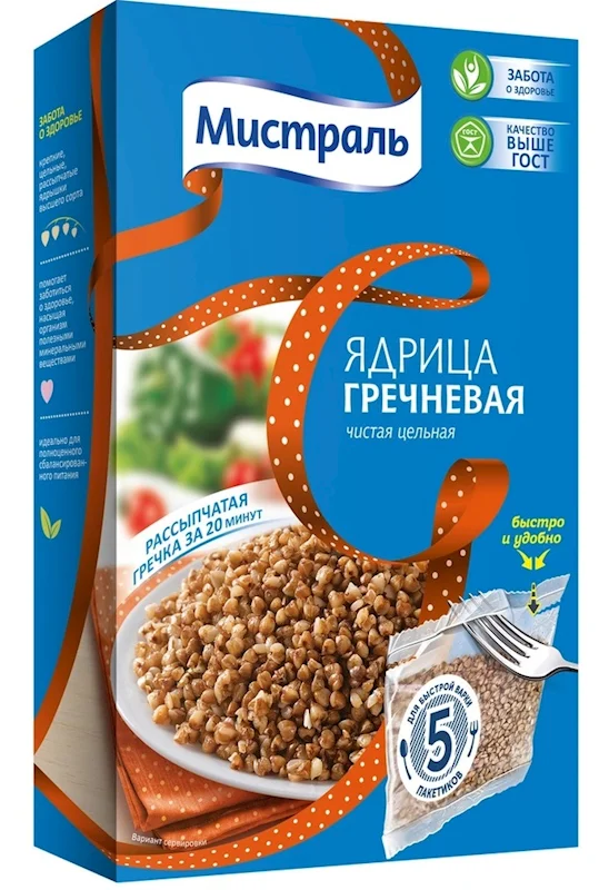 BUCKWHEAT 5*80G MISTRAL