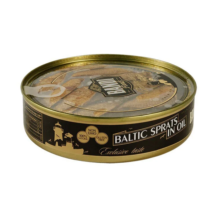 BANDI BALTIC SPRATS IN OIL 160G CLEAR TOP