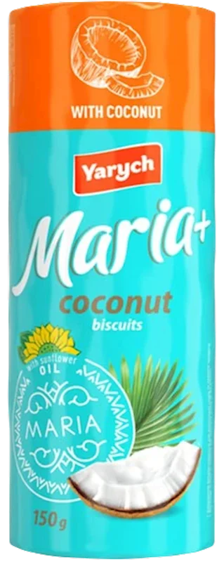 MARIA COOKIES W/COCONUT 150G YARYCH