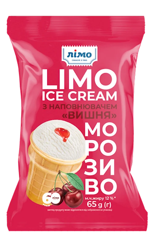 LIMO CHERRY IN WAFER CUP 65G