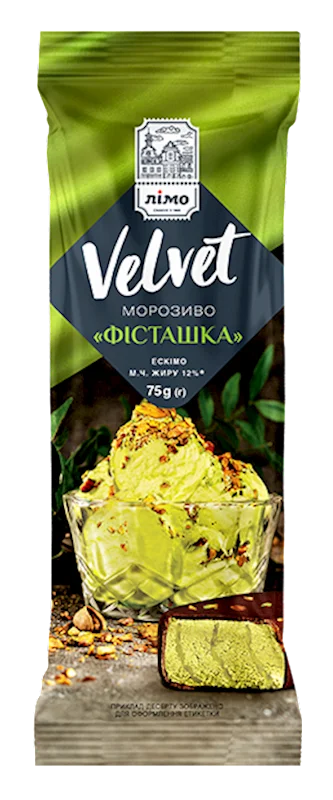 VELVET PISTACHIO ESKIMO 75G LIMO