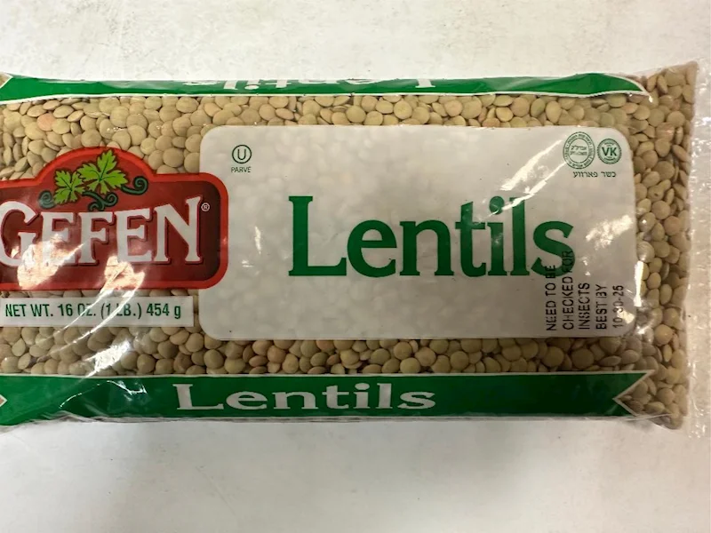 LENTILS (CHECHEVICA) 454G GEFEN