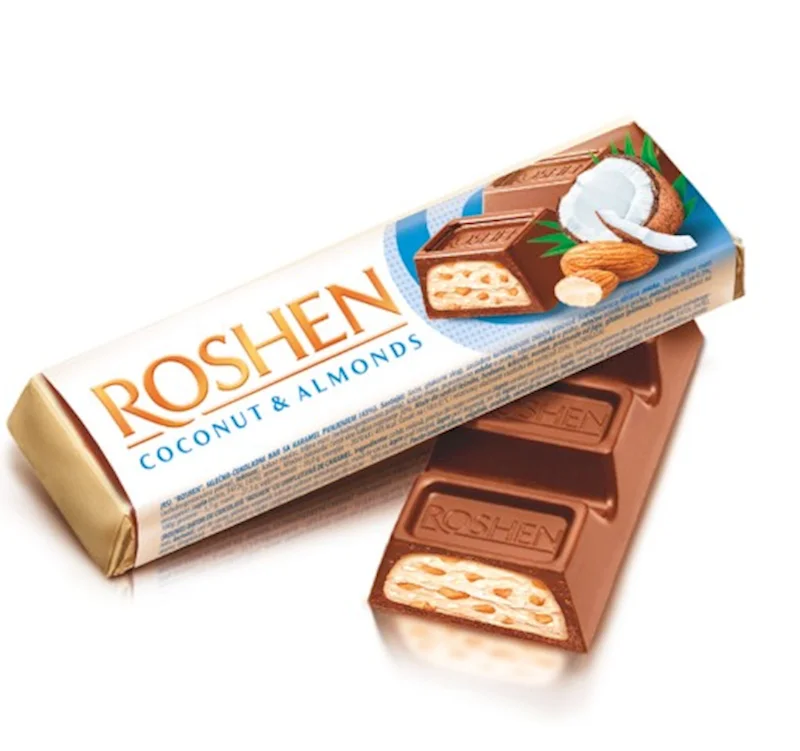 ROSHEN BATONCHIKI 40GR ALMOND&COCONUT