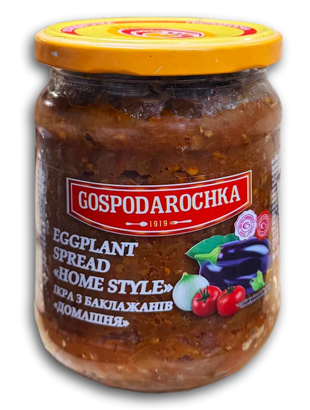 EGGPLANT SPREAD HOME STYLE 450G GOSPODAROCHKA