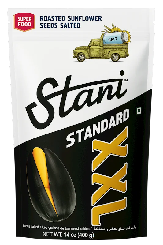 "STANI" SUNFLOWER SEEDS XXL SALTED 400GR