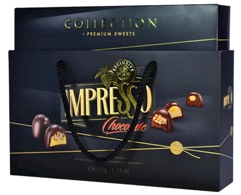 "IMPRESSO" CANDIES BLACK BOX 424G