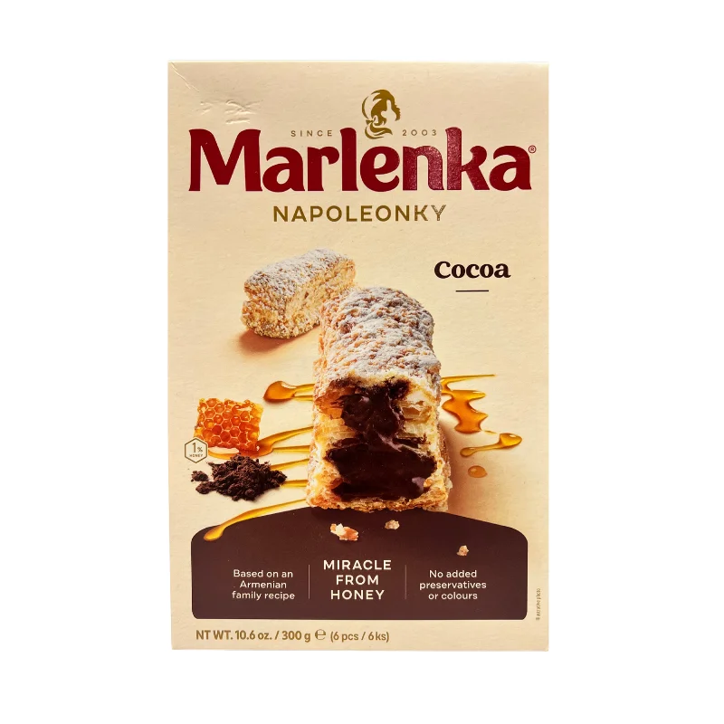 "MARLENKA" NAPOLEONKY COCOA 6PC 300GR