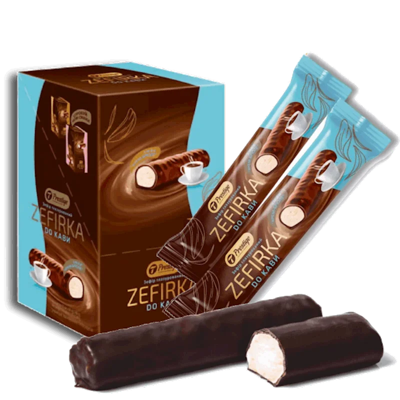 "PRESTIGE" ZEFIRKA FOR COFFEE CREME-BRULEE FLAVOR  240G