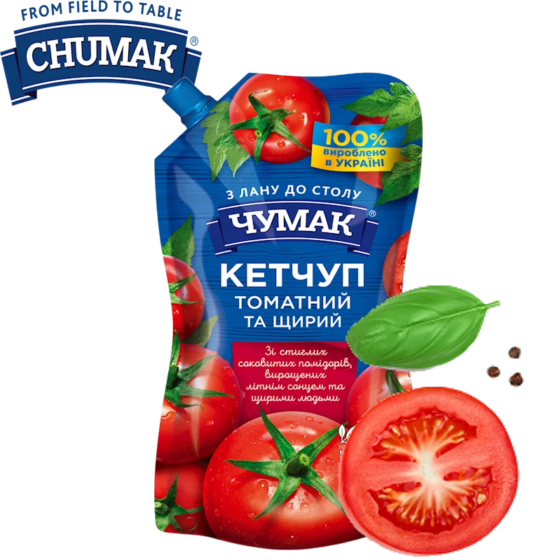 "CHUMAK" KETCHUP TOMATO 350G
