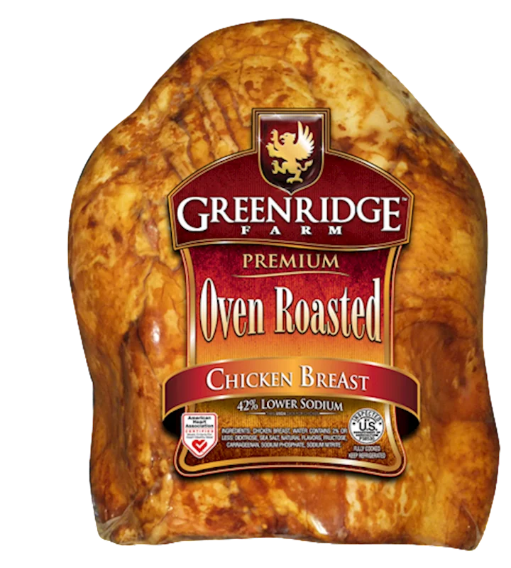 "GREENRIDGE" OVEN ROASTED CHICKEN BREAST LOW SODIUM