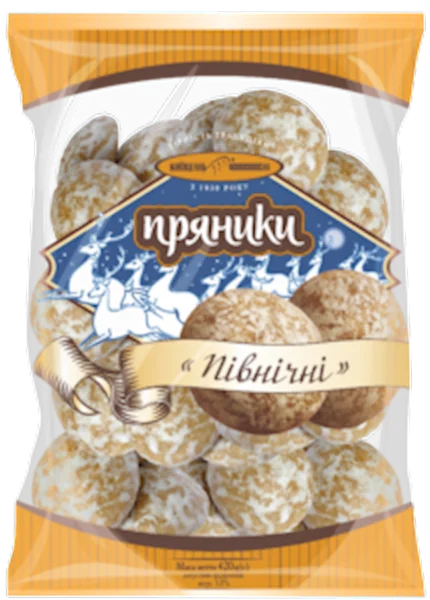 "KIEVHLEB" GINGERBREAD (PRYANIKI) NORTH 360 GR