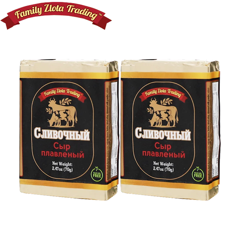PROCESSED CHEESE CREAMY 70G ZLOTA