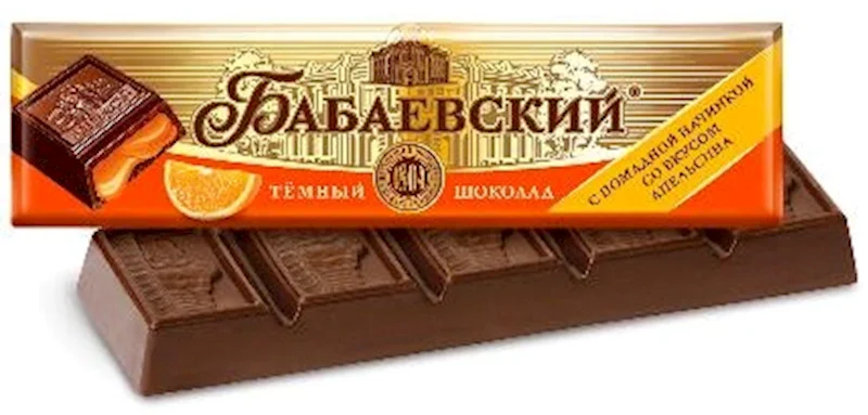 BATONCHIKI BABAYEVSKIY 50 GR ORANGE FILLING