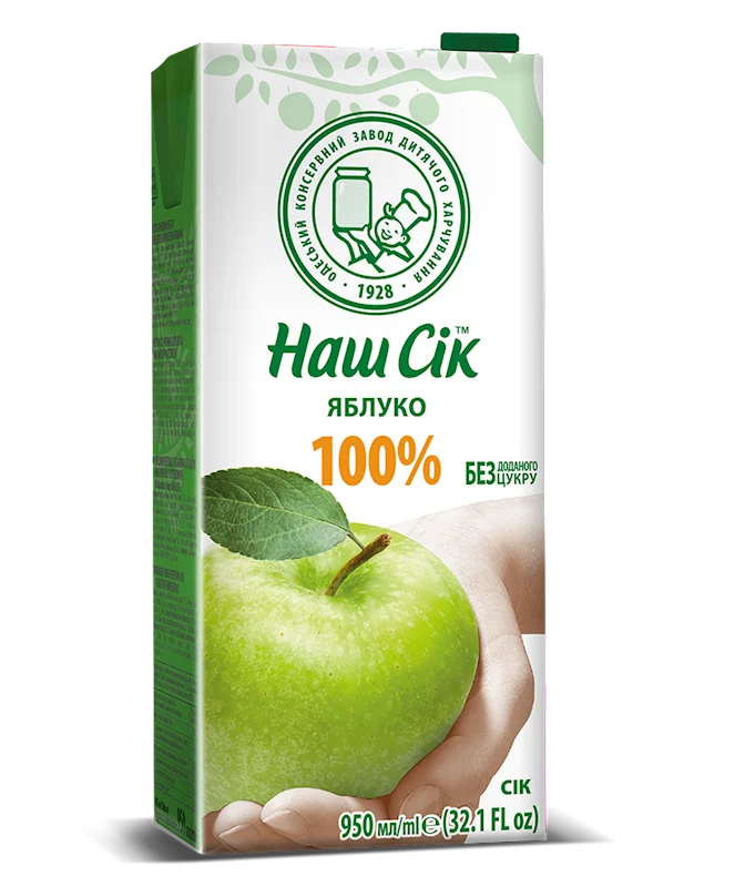 "NASH SOK" JUICE APPLE 950ML